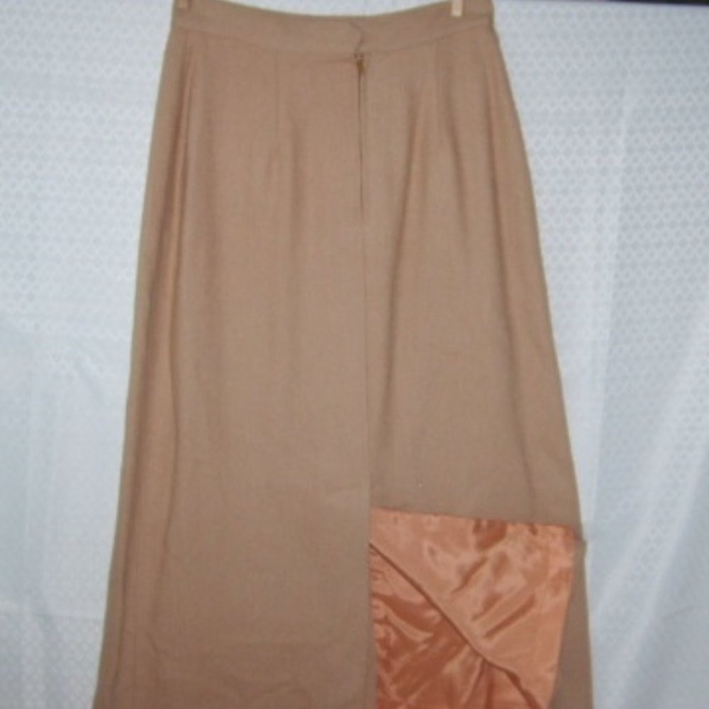 Vintage Skirt 6 Wool Blend Fully Lined Nice!